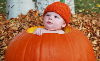 Pumpkins at the Covered Bridge-Sale